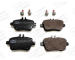 Sada brzdových destiček, kotoučová brzda CHAMPION 573370CH