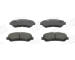 Sada brzdových destiček, kotoučová brzda CHAMPION 573379CH