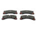 Sada brzdových destiček, kotoučová brzda CHAMPION 573618CH