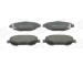 Sada brzdových destiček, kotoučová brzda CHAMPION 573631CH