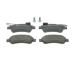 Sada brzdových destiček, kotoučová brzda CHAMPION 573632CH