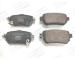 Sada brzdových destiček, kotoučová brzda CHAMPION 573658CH