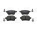 Sada brzdových destiček, kotoučová brzda CHAMPION 573689CH