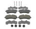 Sada brzdových destiček, kotoučová brzda CHAMPION 573726CH