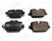 Sada brzdových destiček, kotoučová brzda CHAMPION 573755CH