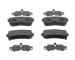 Sada brzdových destiček, kotoučová brzda CHAMPION 573830CH