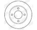 Brzdový kotouč JURID 561683JC