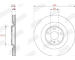 Brzdový kotouč JURID 563225JC
