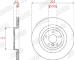 Brzdový kotouč JURID 563323JC