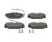 Sada brzdových destiček, kotoučová brzda JURID 571313J
