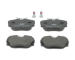 Sada brzdových destiček, kotoučová brzda JURID 571352J