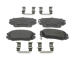 Sada brzdových destiček, kotoučová brzda JURID 572616J