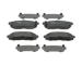 Sada brzdových destiček, kotoučová brzda JURID 572630J