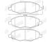 Sada brzdových destiček, kotoučová brzda JURID 572641J