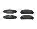 Sada brzdových destiček, kotoučová brzda JURID 572655J