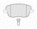 Sada brzdových destiček, kotoučová brzda JURID 573101J