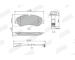 Sada brzdových destiček, kotoučová brzda JURID 573690J