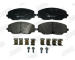 Sada brzdových destiček, kotoučová brzda JURID 574119J