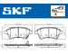 Sada brzdových destiček, kotoučová brzda SKF VKBP 80185 A