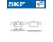Sada brzdových destiček, kotoučová brzda SKF VKBP 80402