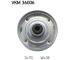 Vratná/vodicí kladka, klínový žebrový řemen SKF VKM 36006