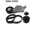 Ozubený klinový remeň - Sada SKF VKMA 33058