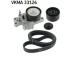 Ozubený klinový remeň - Sada SKF VKMA 33126