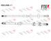 Brzdová hadice FTE 9240689