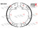 Sada brzdových čelistí, parkovací brzda FTE 9100148