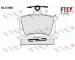 Sada brzdových destiček, kotoučová brzda FTE 9010073