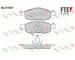 Sada brzdových destiček, kotoučová brzda FTE 9010103
