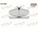 Sada brzdových destiček, kotoučová brzda FTE 9010121
