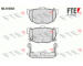 Sada brzdových destiček, kotoučová brzda FTE 9010132