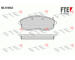 Sada brzdových destiček, kotoučová brzda FTE 9011068