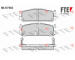 Sada brzdových destiček, kotoučová brzda FTE 9010152