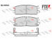 Sada brzdových destiček, kotoučová brzda FTE 9011035