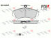 Sada brzdových destiček, kotoučová brzda FTE 9010176