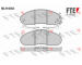 Sada brzdových destiček, kotoučová brzda FTE 9011030
