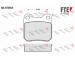 Sada brzdových destiček, kotoučová brzda FTE 9010355
