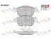 Sada brzdových destiček, kotoučová brzda FTE BL2066A1