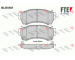 Sada brzdových destiček, kotoučová brzda FTE 9010808