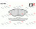 Sada brzdových destiček, kotoučová brzda FTE 9010941
