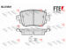 Sada brzdových destiček, kotoučová brzda FTE 9010982