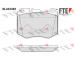 Sada brzdových destiček, kotoučová brzda FTE 9011098