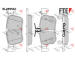 Sada brzdových destiček, kotoučová brzda FTE 9011135