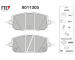 Sada brzdových destiček, kotoučová brzda FTE 9011305