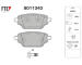 Sada brzdových destiček, kotoučová brzda FTE 9011340