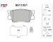Sada brzdových destiček, kotoučová brzda FTE 9011351