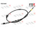 Tažné lanko, parkovací brzda FTE 9250410