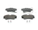 Sada brzdových destiček, kotoučová brzda FERODO FDB1124